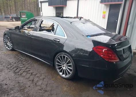 2016 Mercedes-Benz S 550 z USA, uszkodzony, nr VIN WDDUG8CB5GA281215